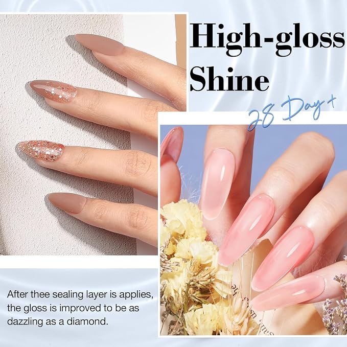 Clear 6 Pcs Dip Liquid Set