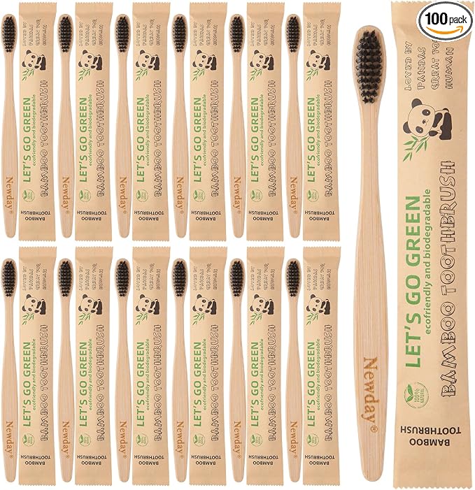 100 Pack Black Bristles