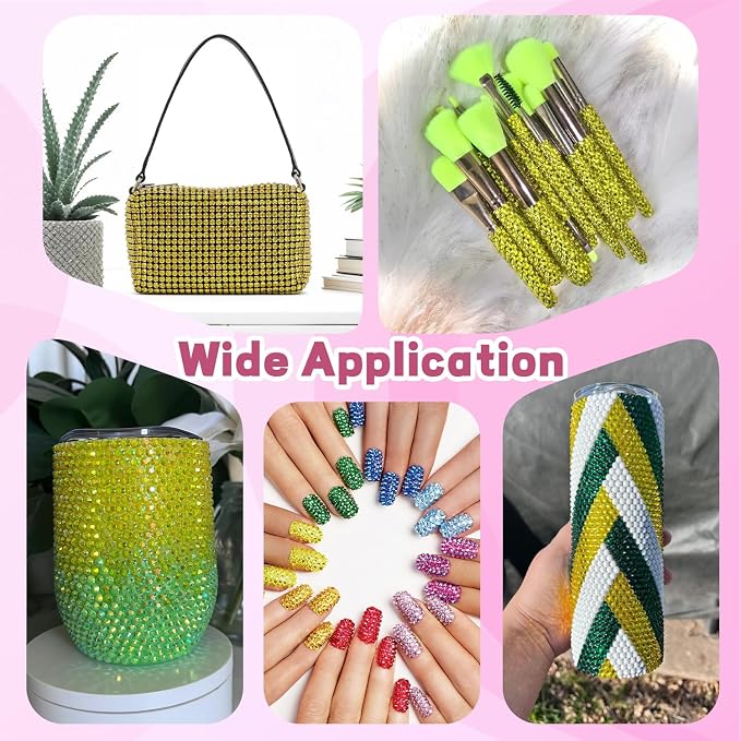 05 Yellow Rhinestones Series