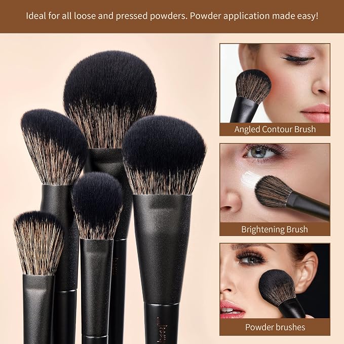 B-Matte Black-14pcs