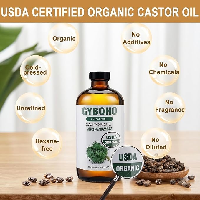 60 Patches With 8oz Oil