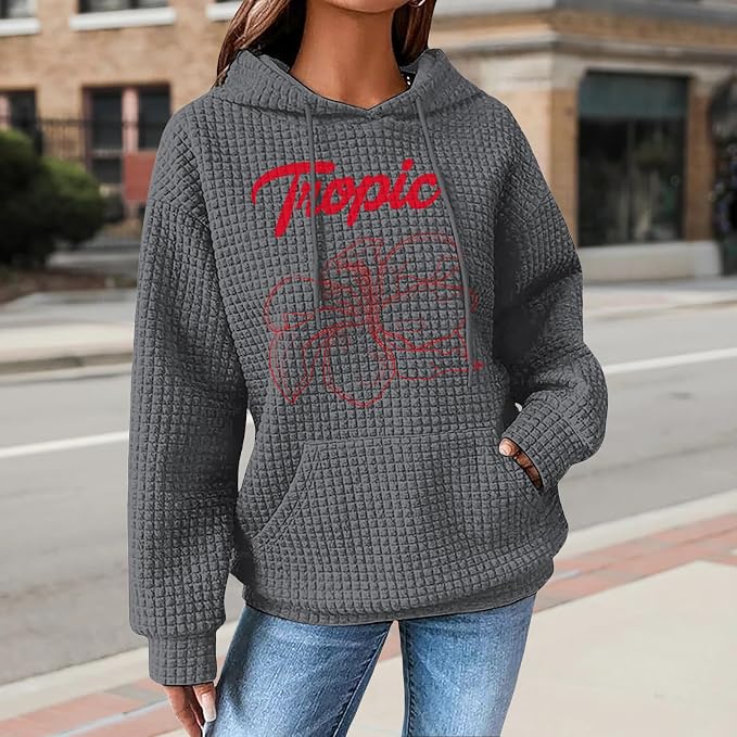 Womens Fashion Floral Print Hoodies 12