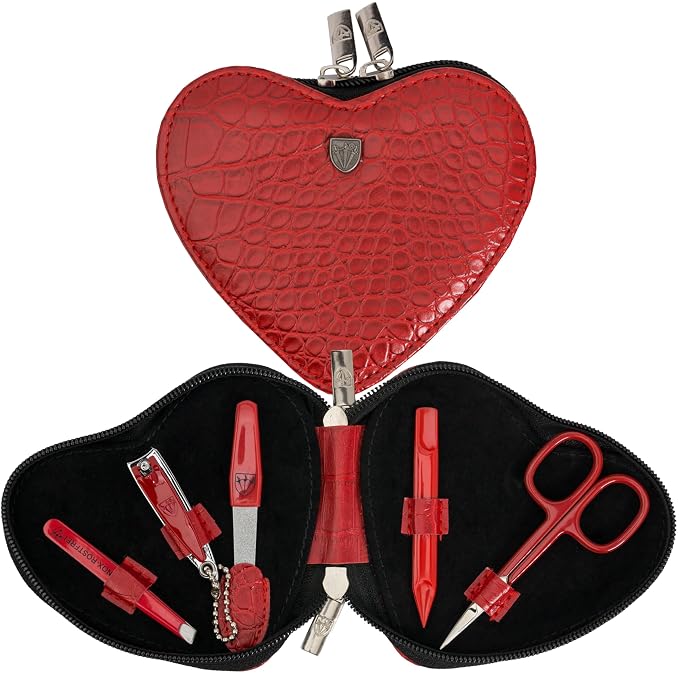 CROCO RED - CUTICLE SCISSORS