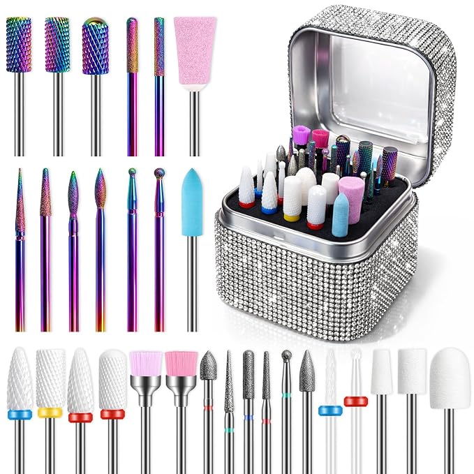 30PCS Mixed Bits with Silver Case