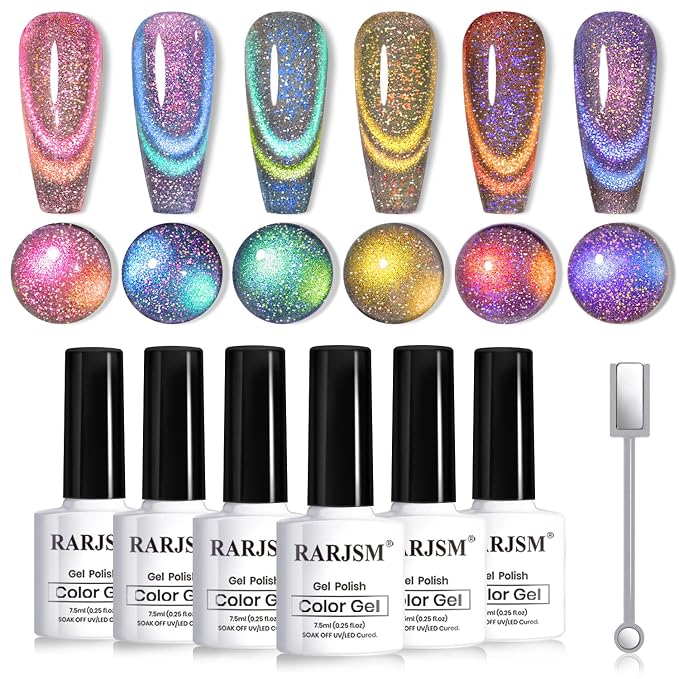 9D Chameleon Cat Eye Set