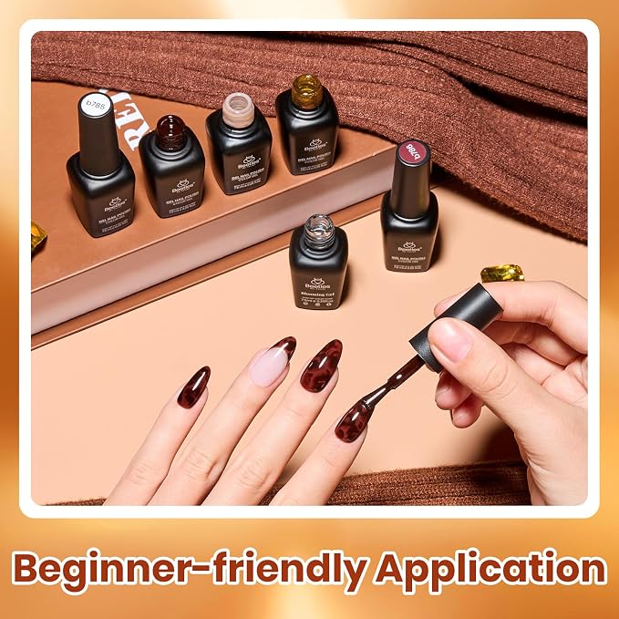 0-0-0-Nail Blooming Gel + 5 Color Gel