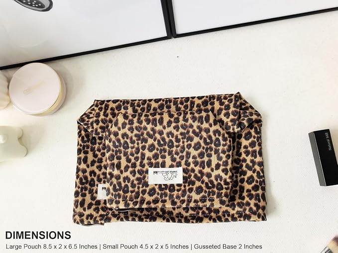 LG-Brown Leopard Corduroy-Set 2