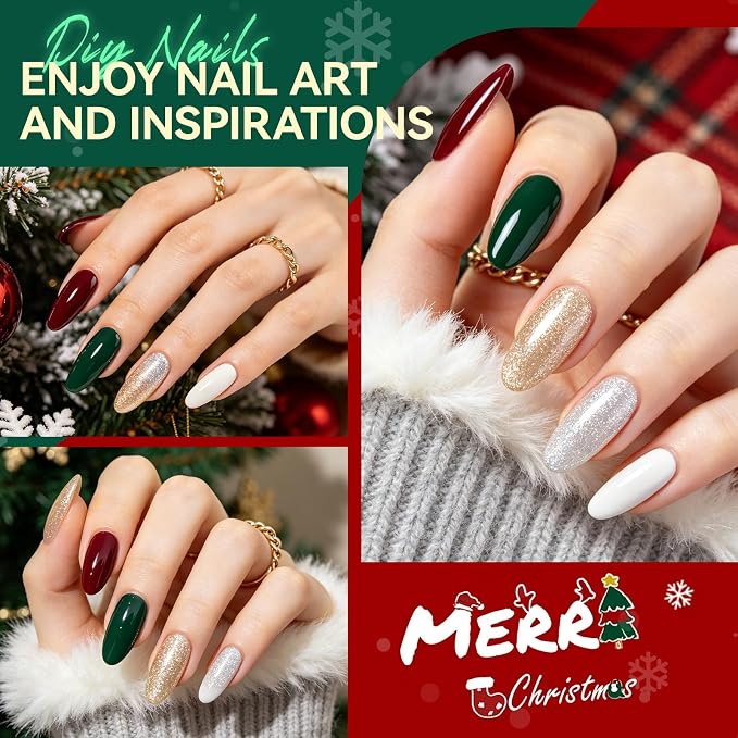 12 Colors Christmas Glitter Set