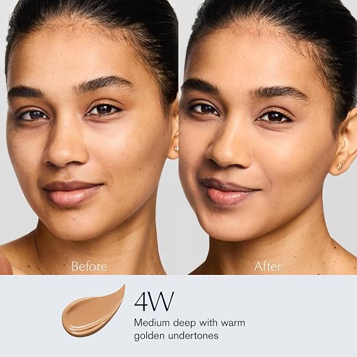 4W - Medium deep with warm golden undertones