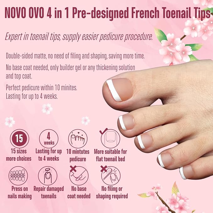 French Tip Toenails Brown Pink