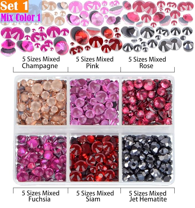14 Colors and 5 Sizes Each Color 2