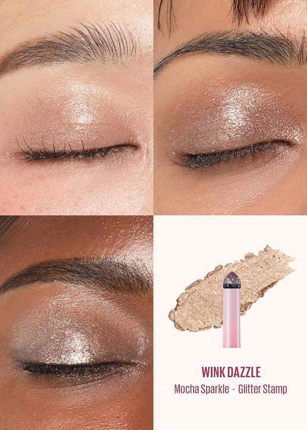 06 Mocha Sparkle (neutral brown & starlit gold - matte)