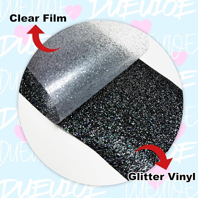 Glitter-Starry Sky Black