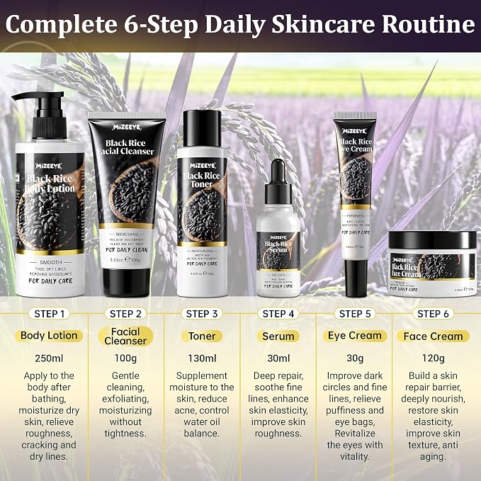 Skincare Set 6 PCS