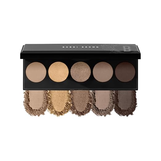 Smokey Nudes (Muted neutral matte and metallic shades, from pale champagne to deep black-brown)