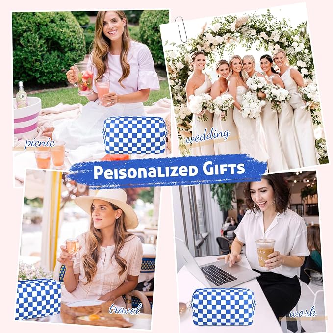 Royal Blue checkered