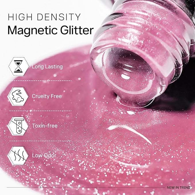 Pink Porcelain Cat Eye Gel