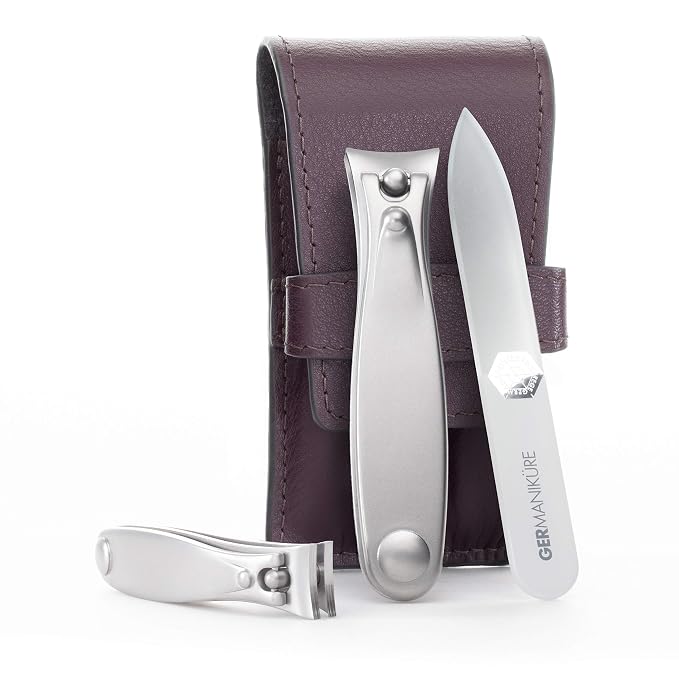 Dark Purple Leather
