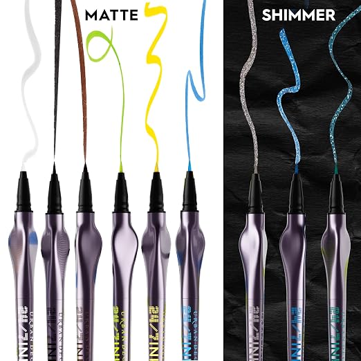 Binge - Matte Sky Blue, Brush Tip Eye Liner