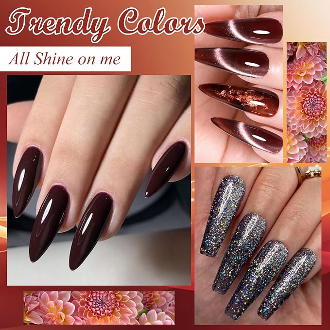 12 Colors Brown Series