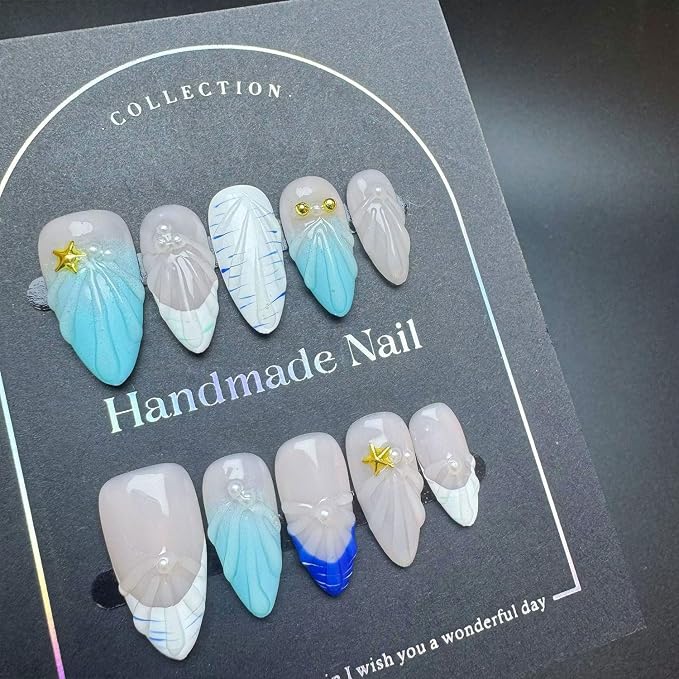 Handmade Almond Nails 28