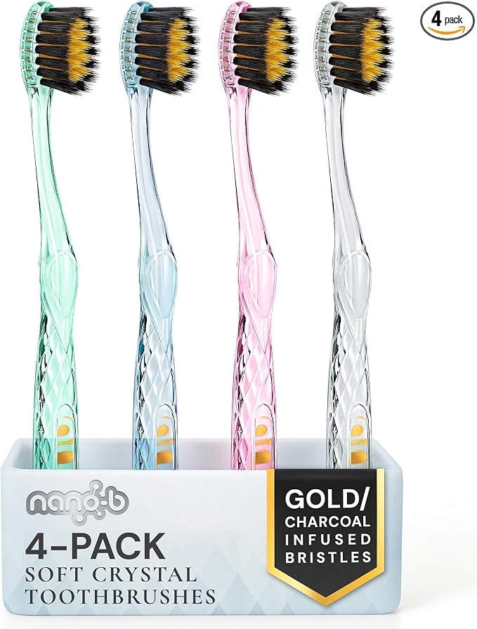 Gold/Charcoal Bristles