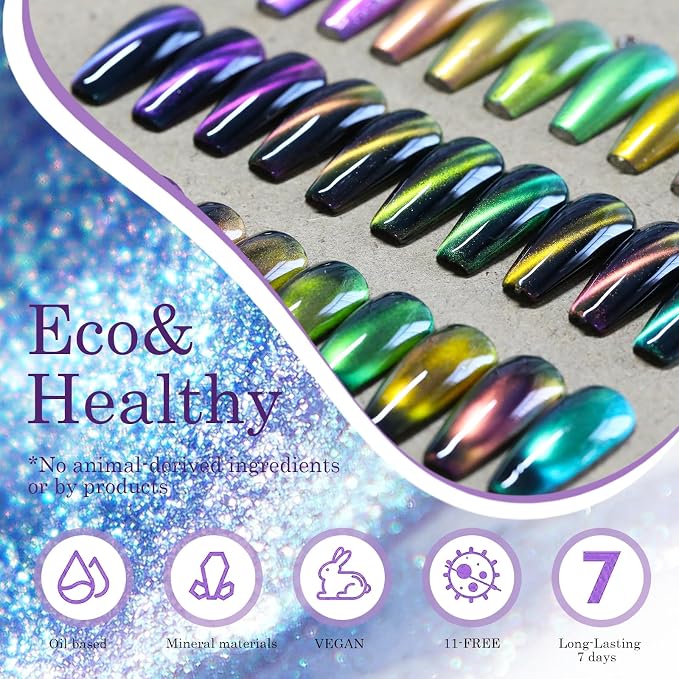 Cat Eye Nail Polish Set