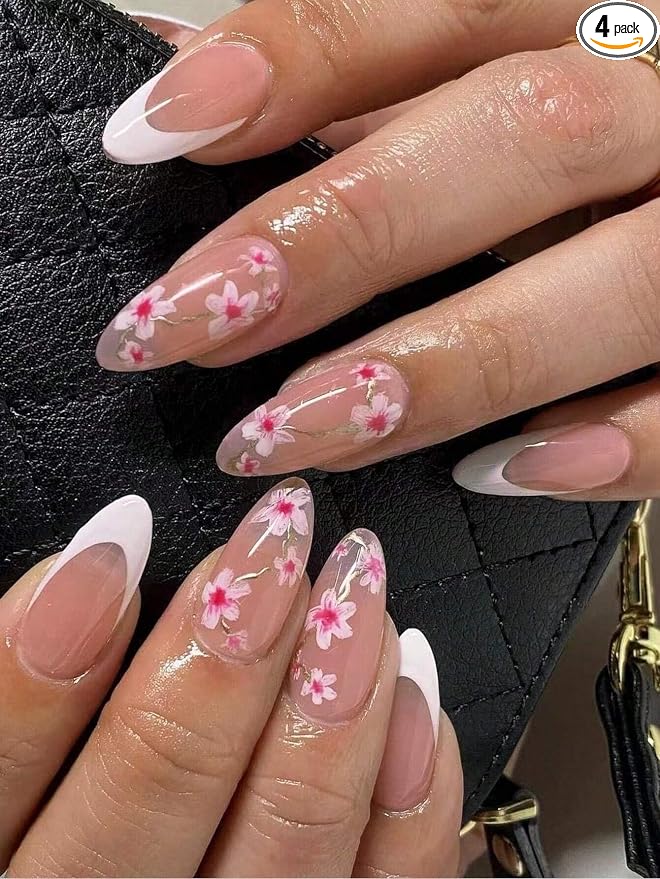 French Tip Flower