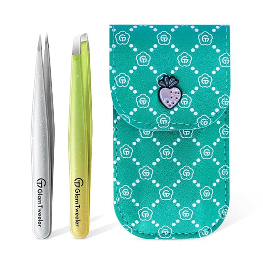 Sparkle Apple Green + Silver