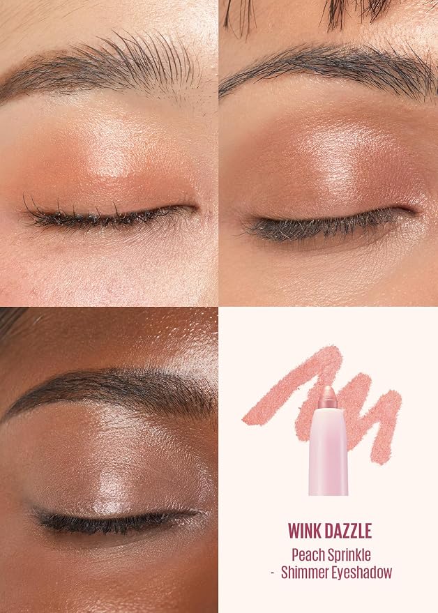 03 Peach Sprinkle (peach coral & sunset peach - shimmer)