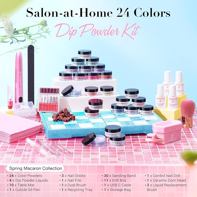 Macaron Pastel Pink Purple