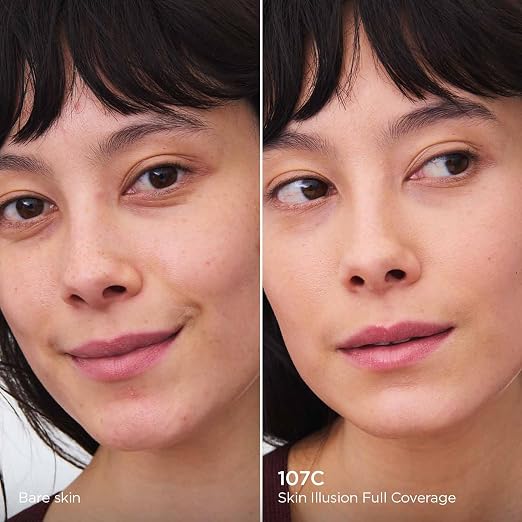 107C Light-medium beige with cool undertones
