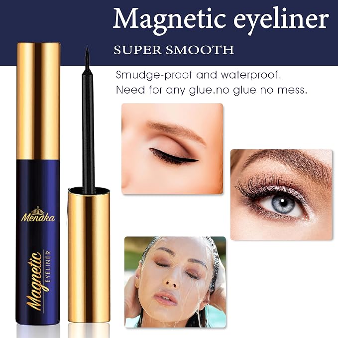 Wispy Cat-Eye Magnetic Eyelashes Kit