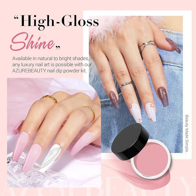 Nude Pink Glitter