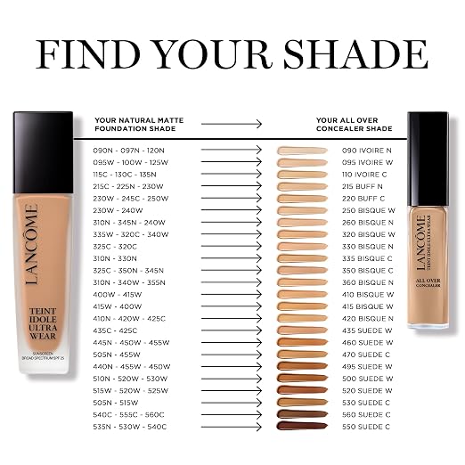 500 Suede W: deep skin with warm undertones