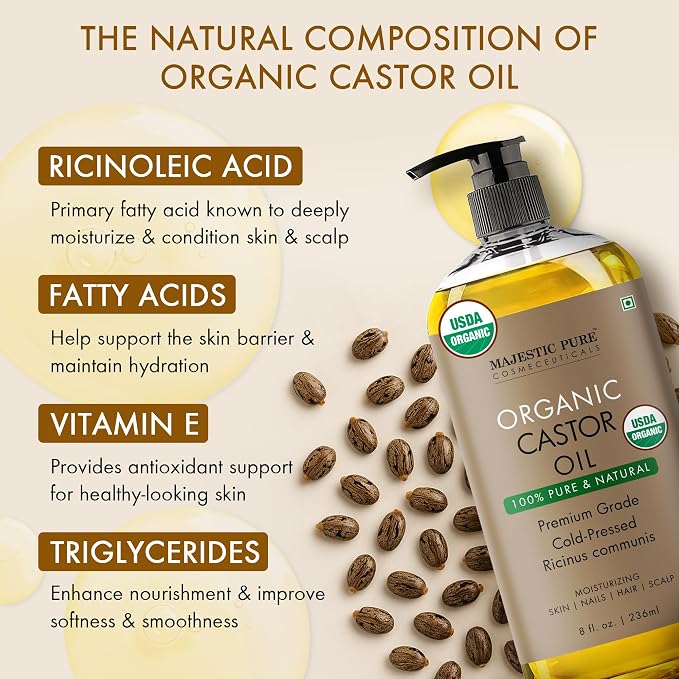 Castor Oil with wraps
