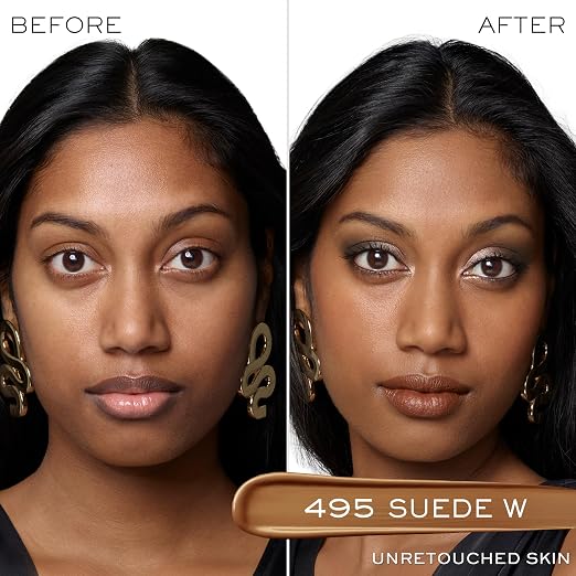 495 Suede W: Medium to Deep Skin With Warm Undertones