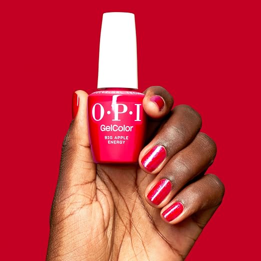 Big Apple Energy | Semi-Sheer Bright Scarlet Red with Shimmer