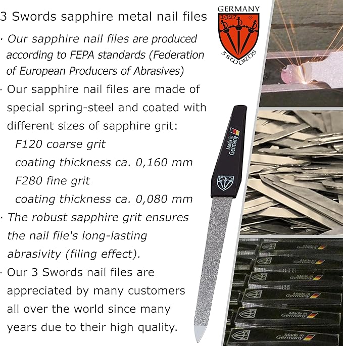 10 Nail Files / 1 Buffer
