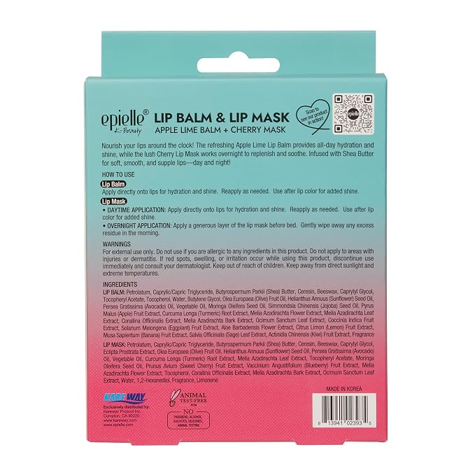 Apple Lime Cherry Balm & Mask