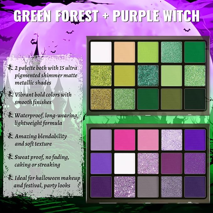 Purple Witch + Green Forest Kit