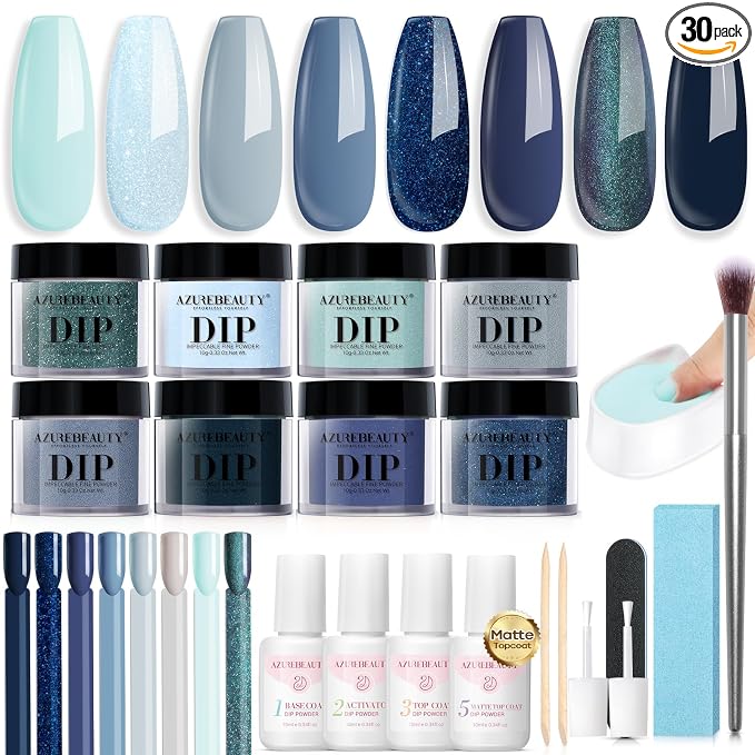 Dark Blue Glitter