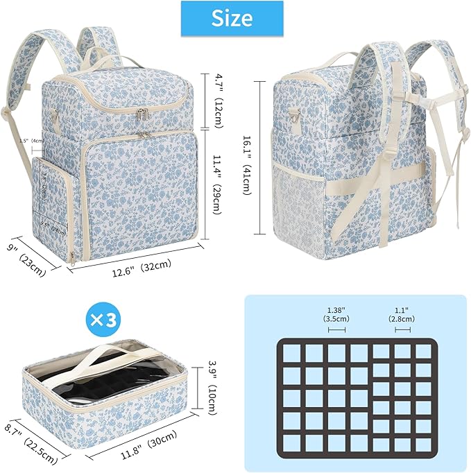 Floral Blue