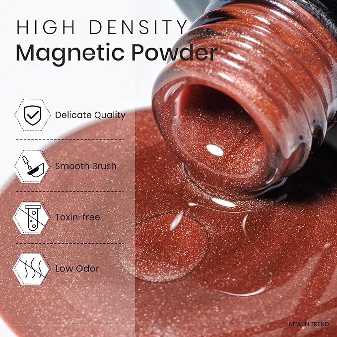 Fall Glassy Cat Eye Gel