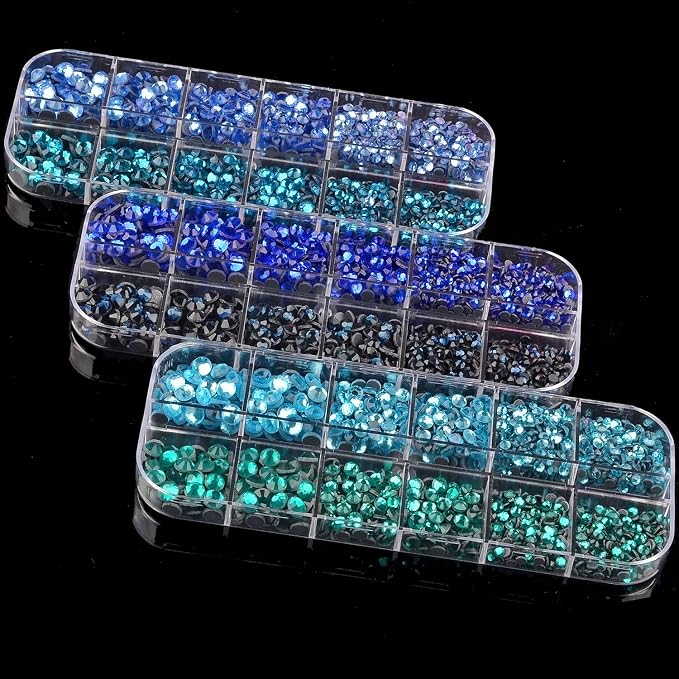 Blue Color Series, 3-Sizes,6-colors