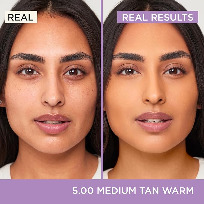 K. 5.00—Medium to tan skin with warm undertones