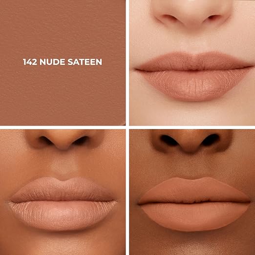 143 Nude Sateen - Warm Toned, Medium Peach