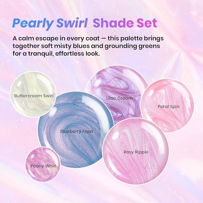 Pearly Swirl Shade Set