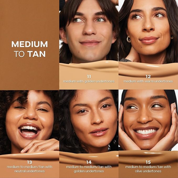 Shade 15 - Medium to Medium/Tan with Olive Undertones
