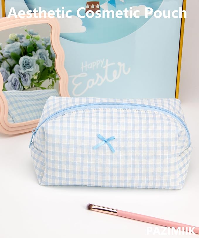 Gingham Blue